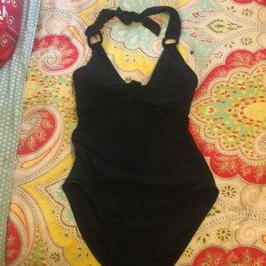 Robin Piccone Black one-piece swimsuit